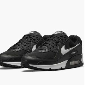 Nike Air Max 90 Black and White Sneakers Size 9.5